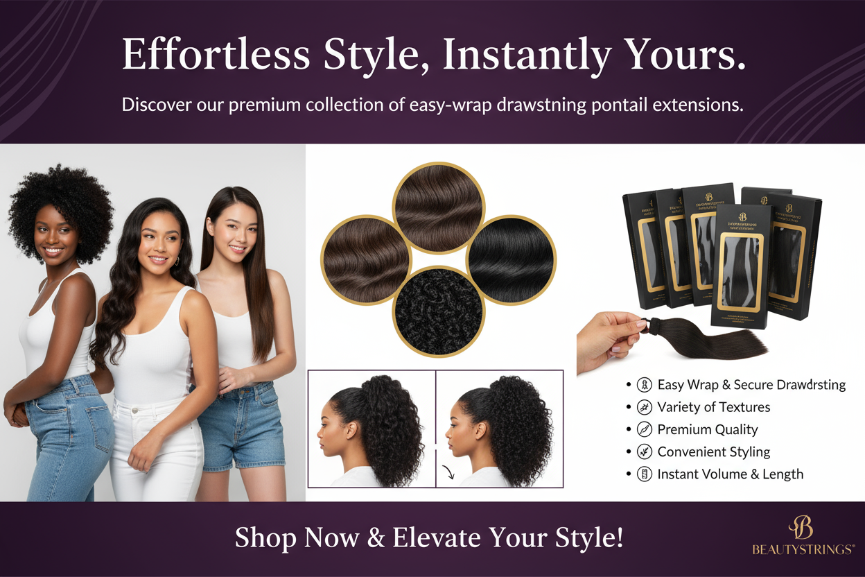 Drawstring Ponytails