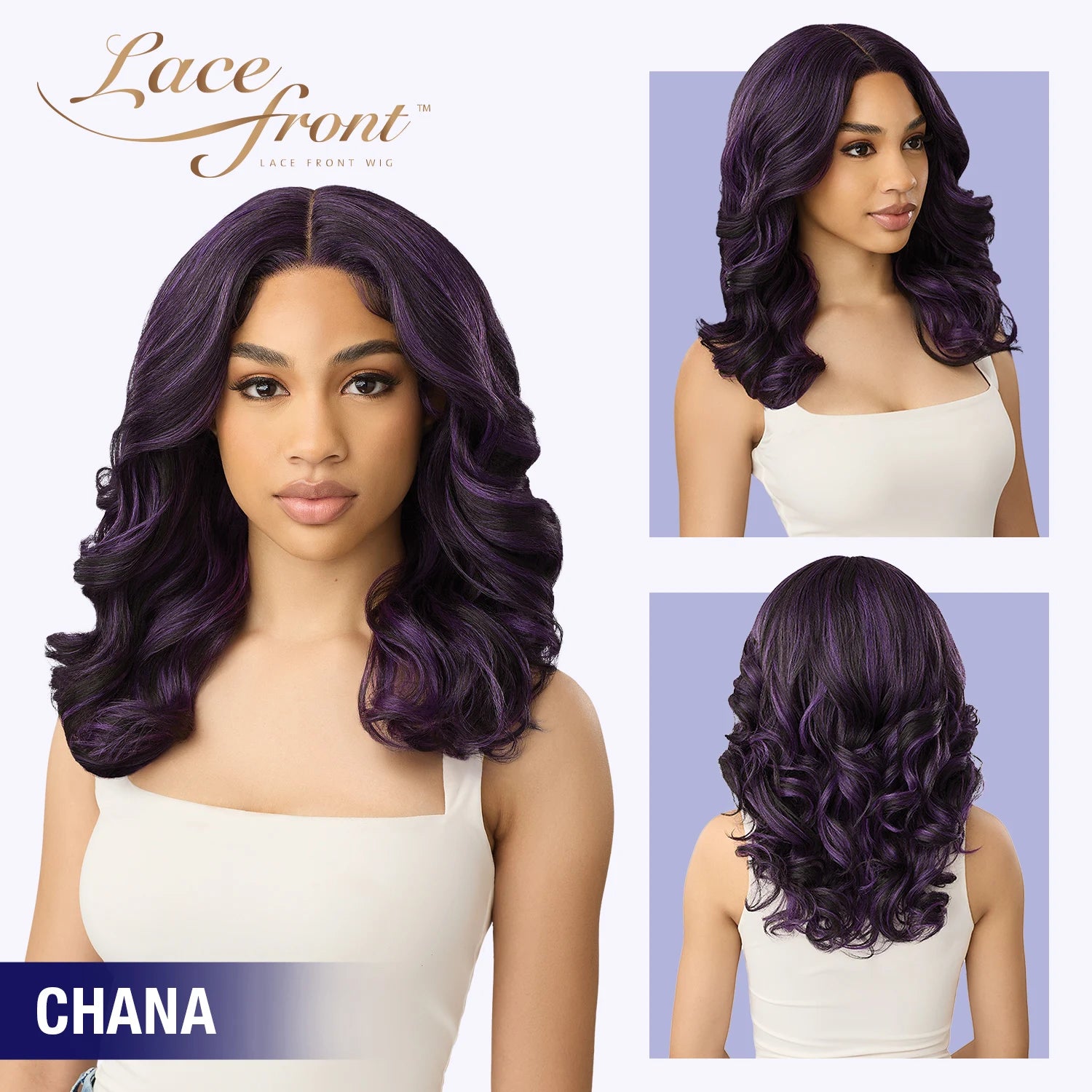Outre HD Lace Front Synthetic Wig Glueless Chana