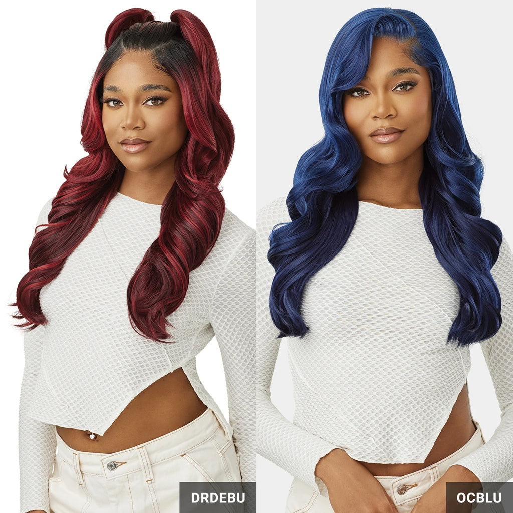 Outre HD Lace Frontal Synthetic Wig Perfect Hairline Glueless Fully Hand-Tied 13X6 Lace Wig Fiorina