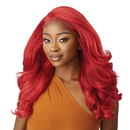Outre Melted Hairline HD Lace Front Wig Glueless Juliet - Body Wave, Natural Baby Hair, Pre-Plucked, Heat Safe