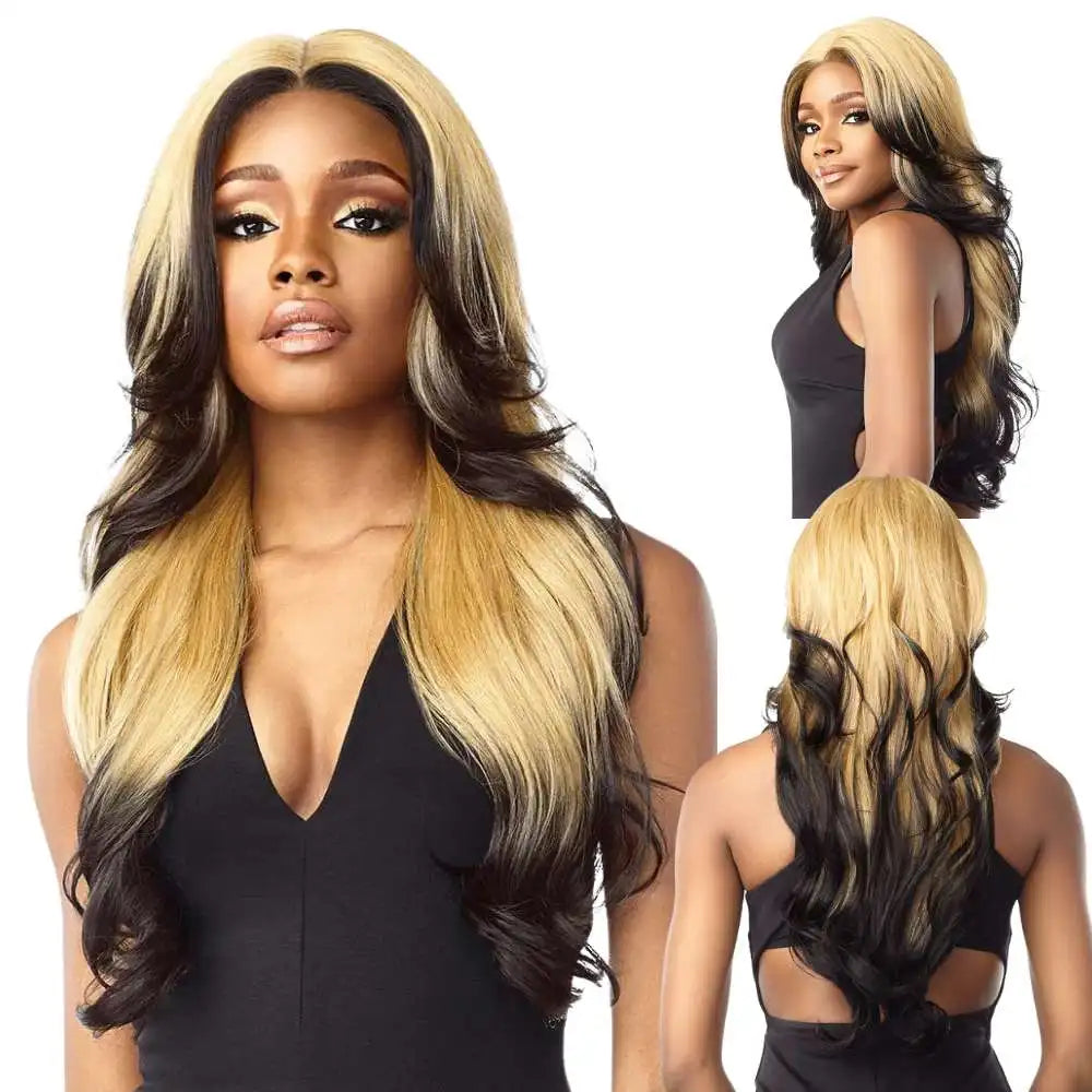 Sensationnel Vice HD Lace Front Wig Unit 10 – Long, Natural Finish, Heat Safe