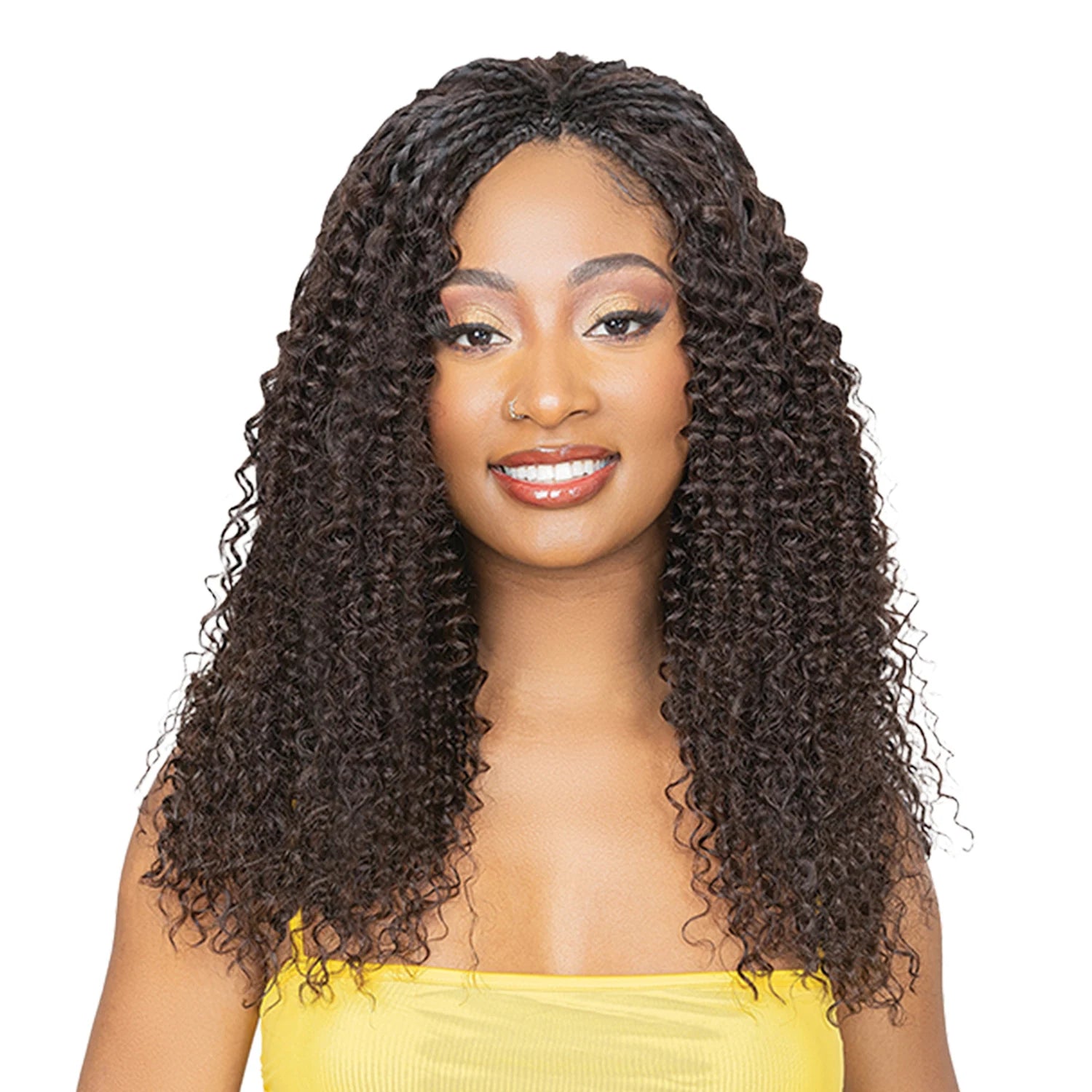 Janet Collection Human Hair Crochet Braids Encore La Vie Bohemian Deep Bulk (18-24")