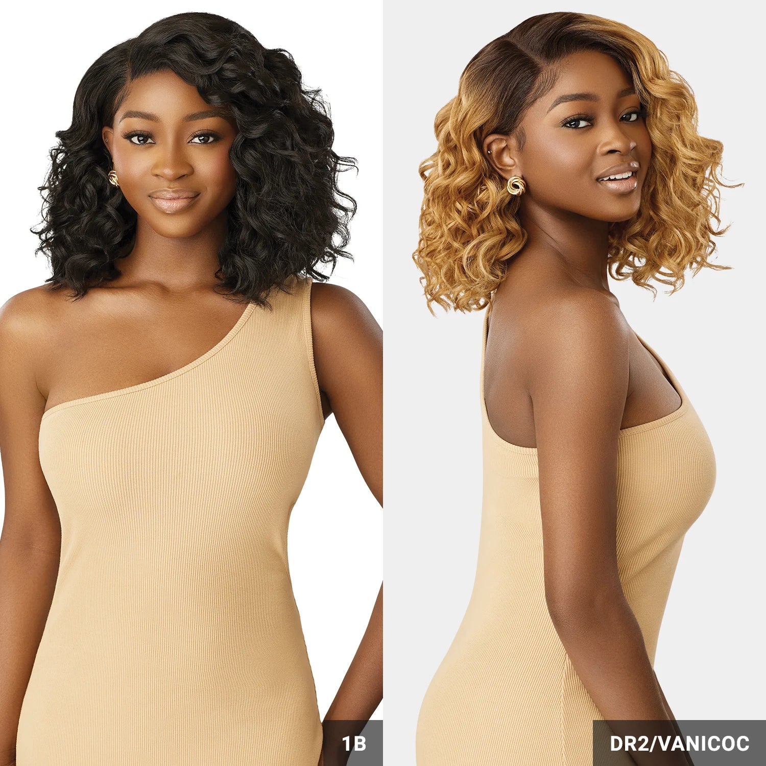 Outre Melted Hairline Glueless HD Lace Front Synthetic Wig Martisha