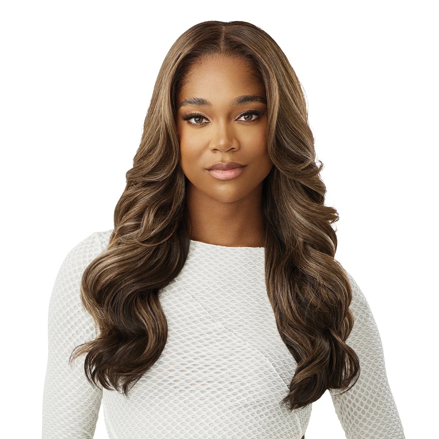 Outre HD Lace Frontal Synthetic Wig Perfect Hairline Glueless Fully Hand-Tied 13X6 Lace Wig Fiorina