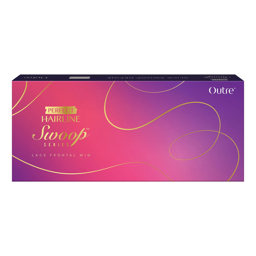 Outre HD Lace Frontal Synthetic Wig Perfect Hairline Glueless Fully Hand-Tied 13X4 Swoop Series Swoop8