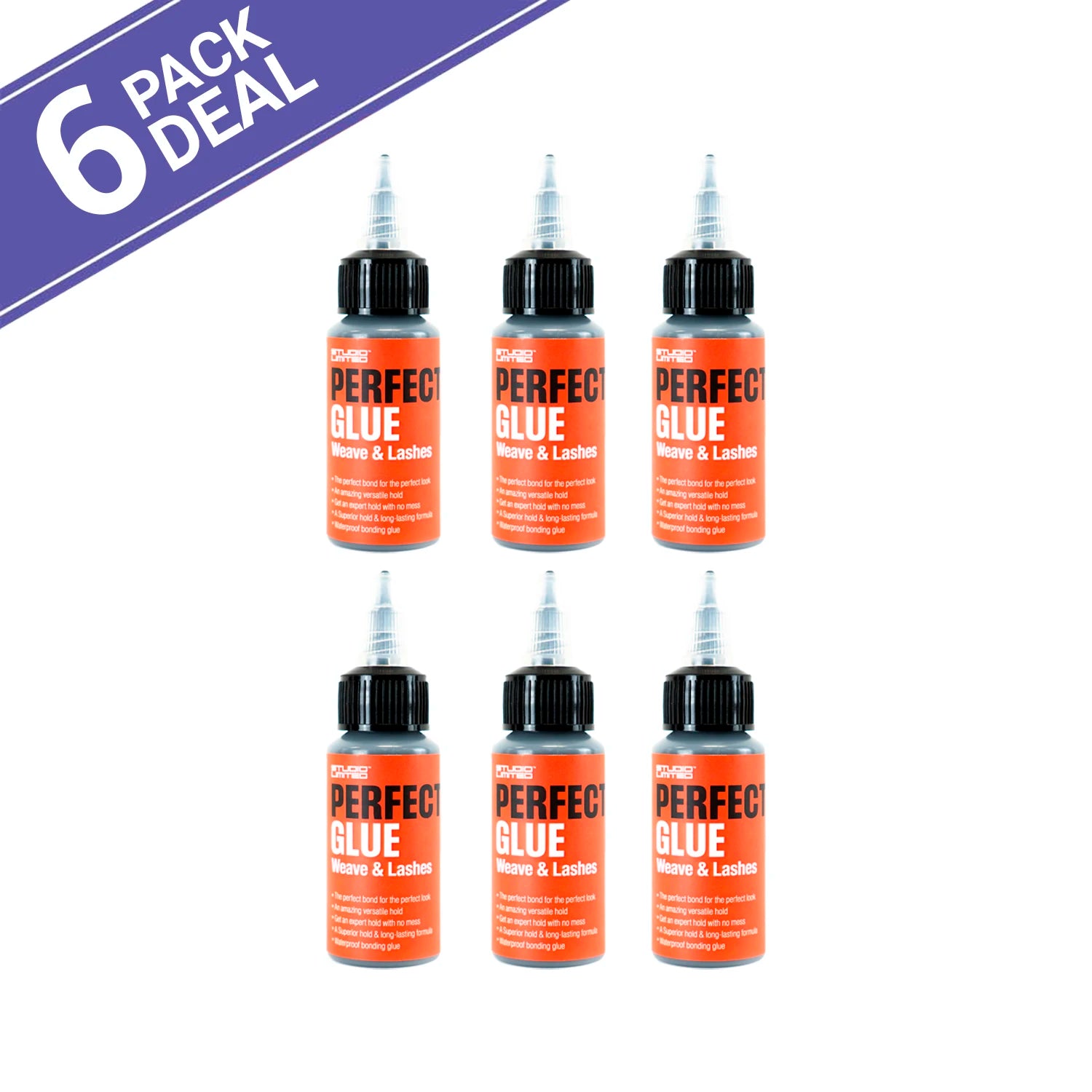 Studio Limited Perfect Glue Weave & Lashes - Secure, Strong, Long-Lasting Hold