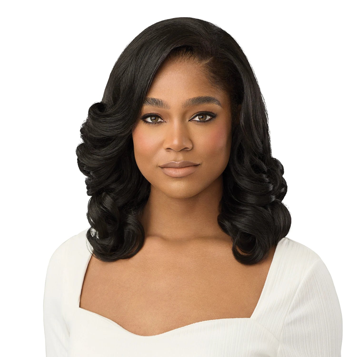 Outre Half Wig Synthetic Quick Weave Mahika