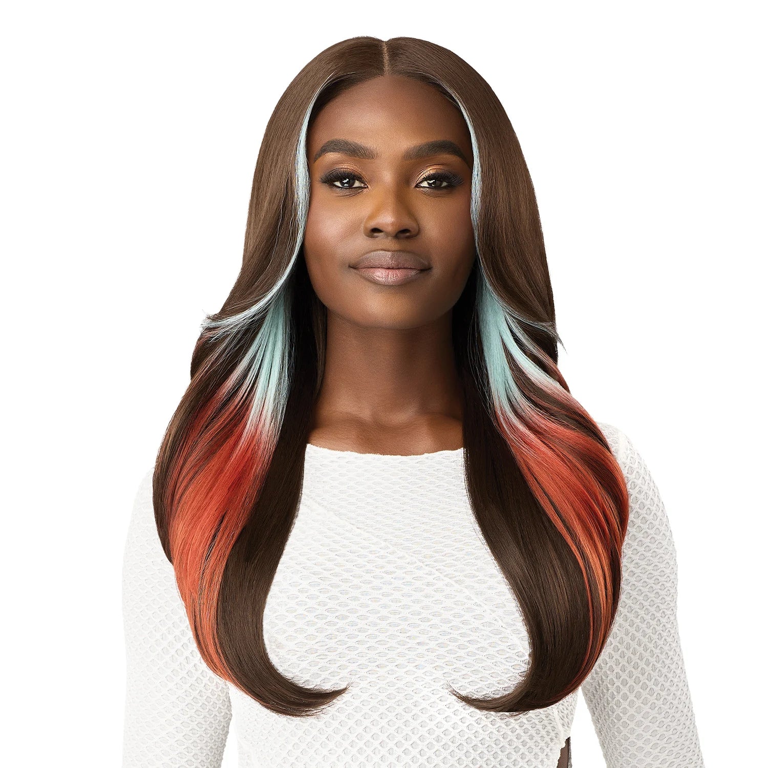 Outre HD Lace Front Synthetic Wig Melted Hairline Glueless MH 110