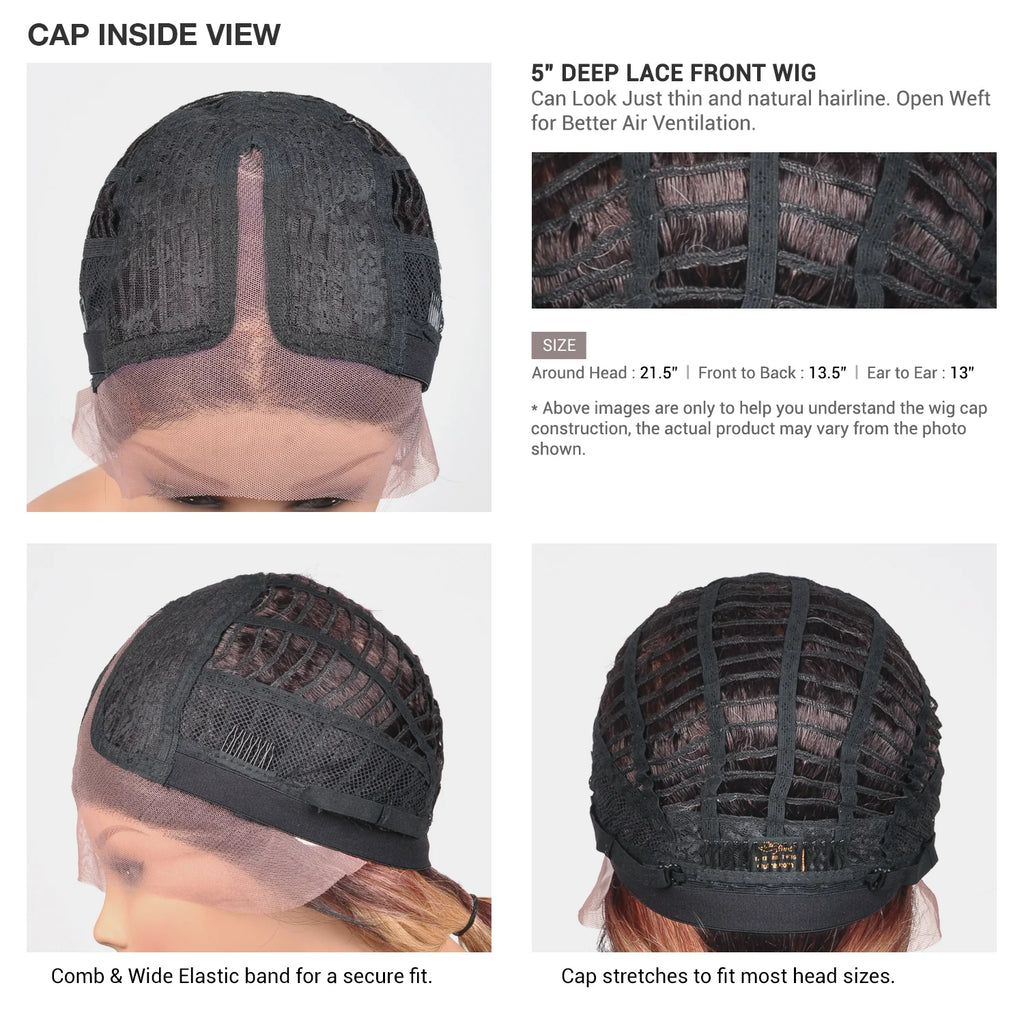 Outre HD Lace Front Synthetic Wig Glueless Talha