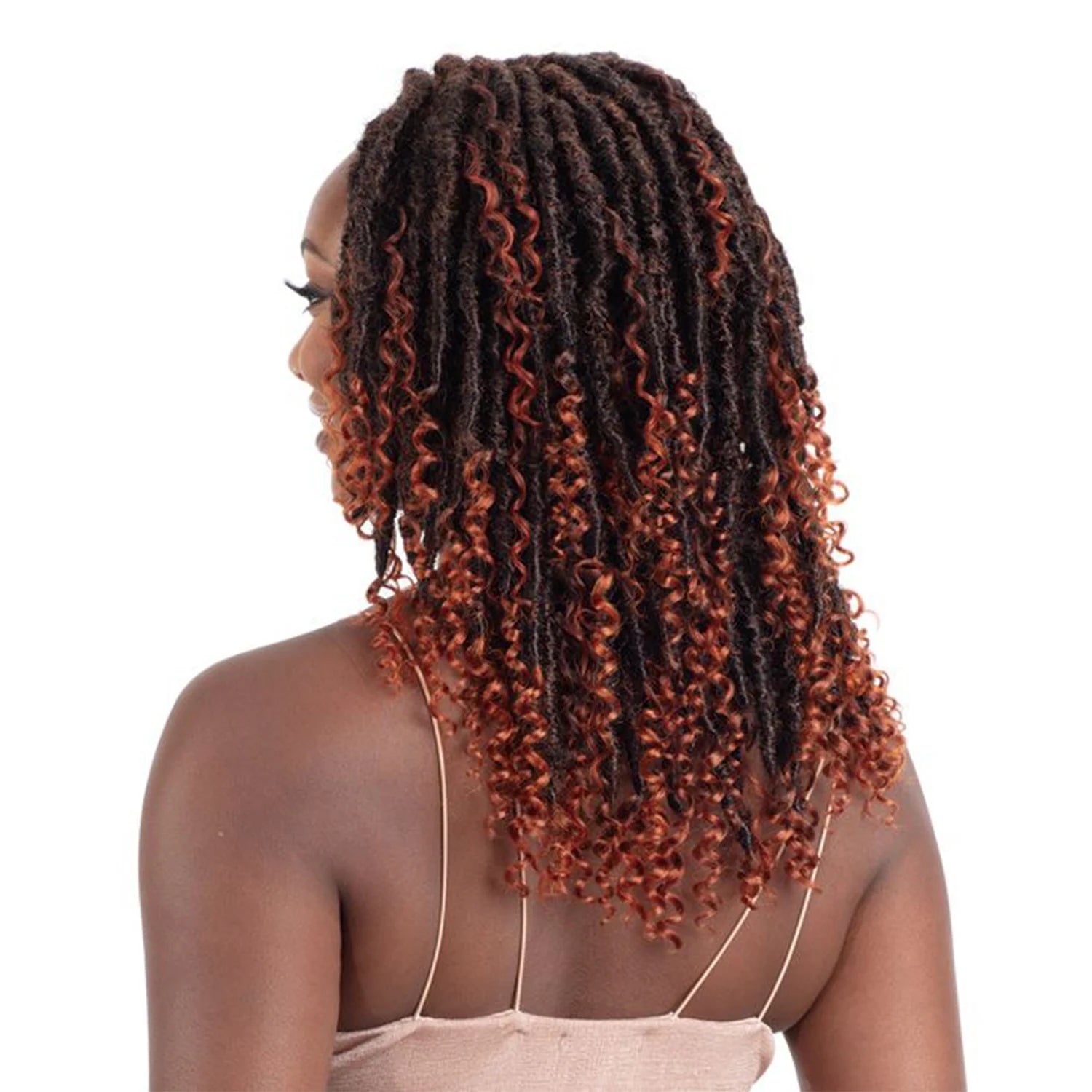 FreeTress Synthetic Crochet Braids 2X Rebel Distressed Loc 12"