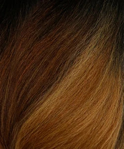 Outre Human Hair Blend Glueless HD 5X5 Lace Closure Wig Malaysian Deep 26" - Deep Curl Style, Soft & Smooth, Luxurious Length