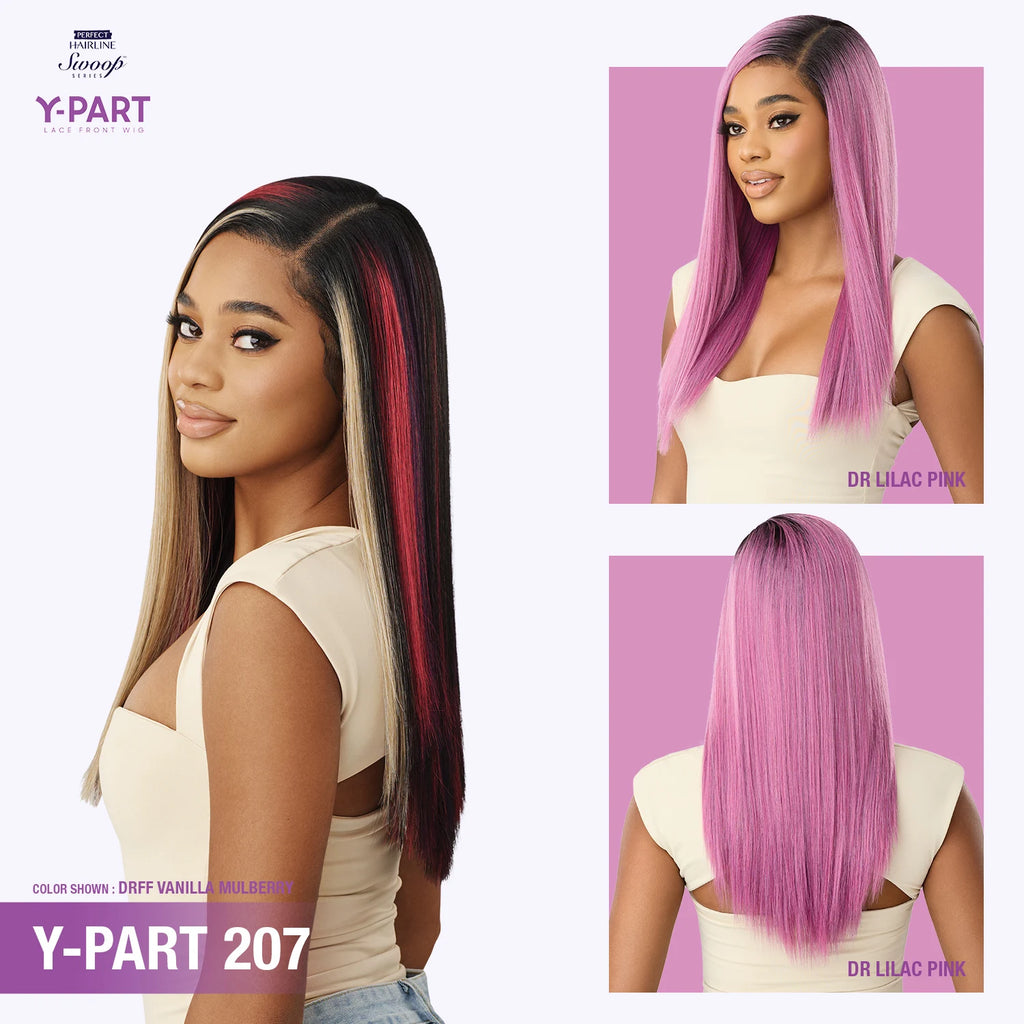 Outre HD Lace Frontal Synthetic Wig Perfect Hairline Glueless Y-Part Swoop Series Y-Part 207
