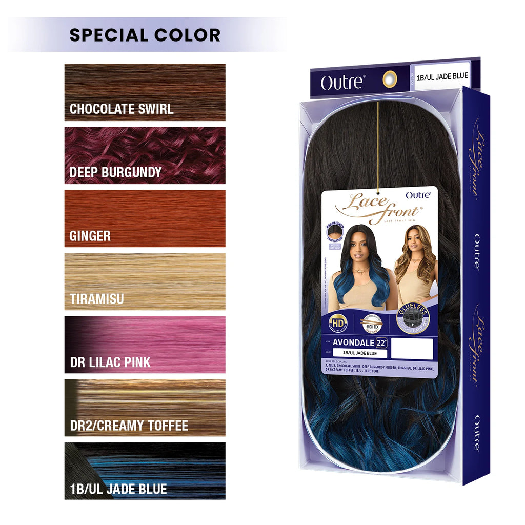 Outre HD Lace Front Synthetic Wig Glueless Avondale