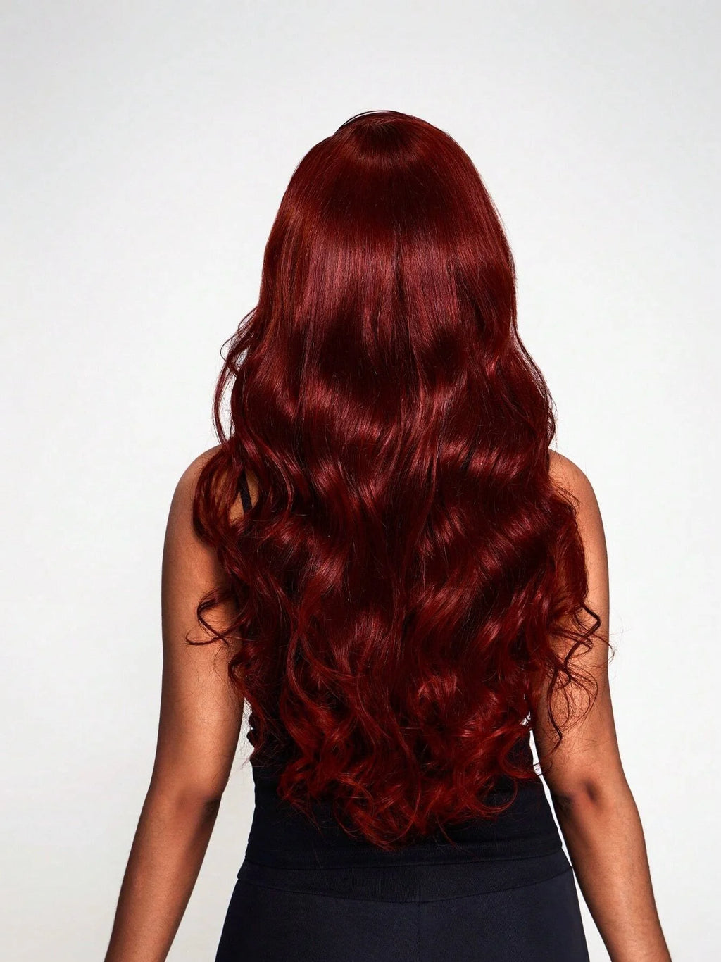 13x4 Auburn Colored Human Hair Lace Front Wigs Body Wave Glueless Wigs 180% Density Reddish Brown Lace Front Wigs 22 Inch