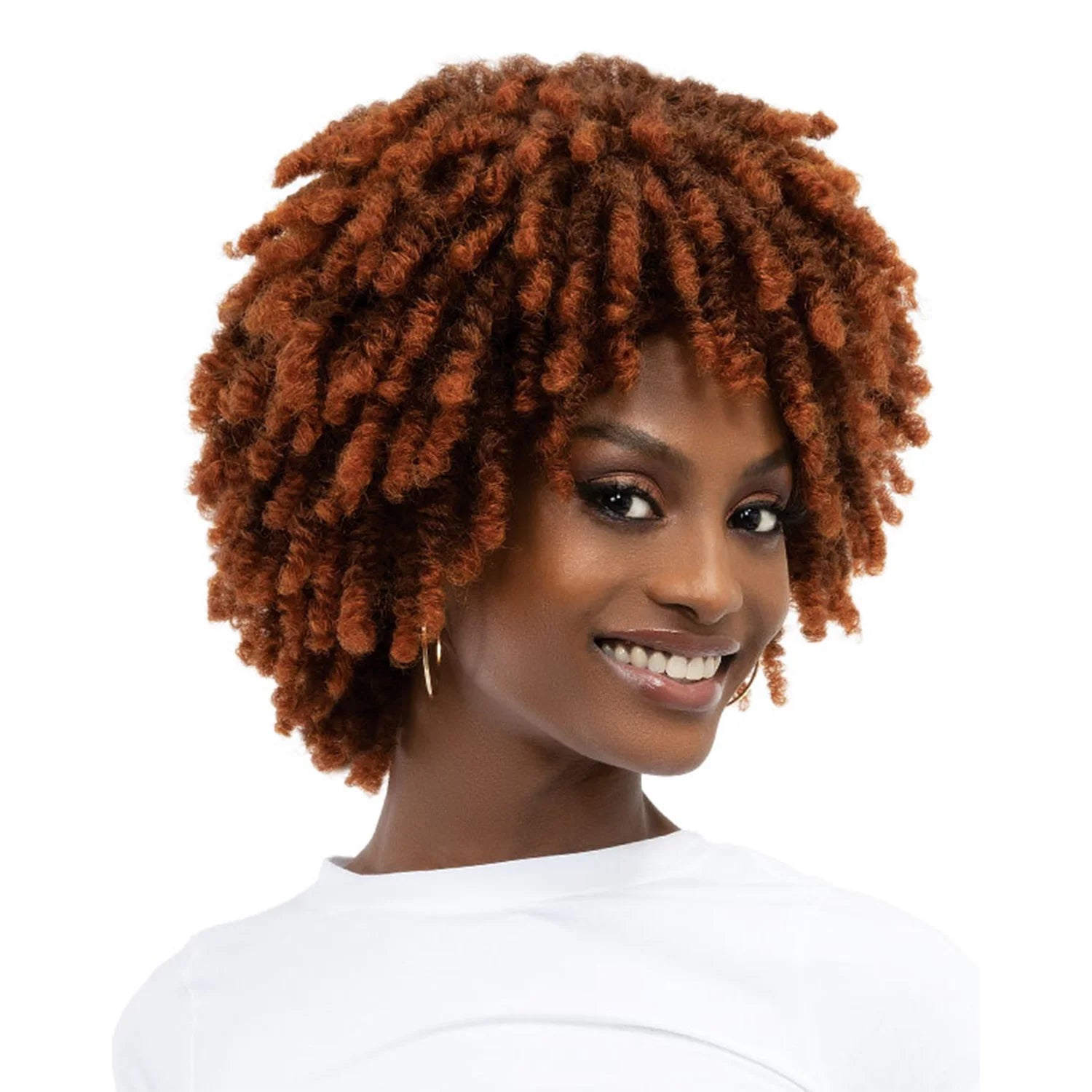 Janet Collection Natural Curly Synthetic Wig Natural Afro Kane