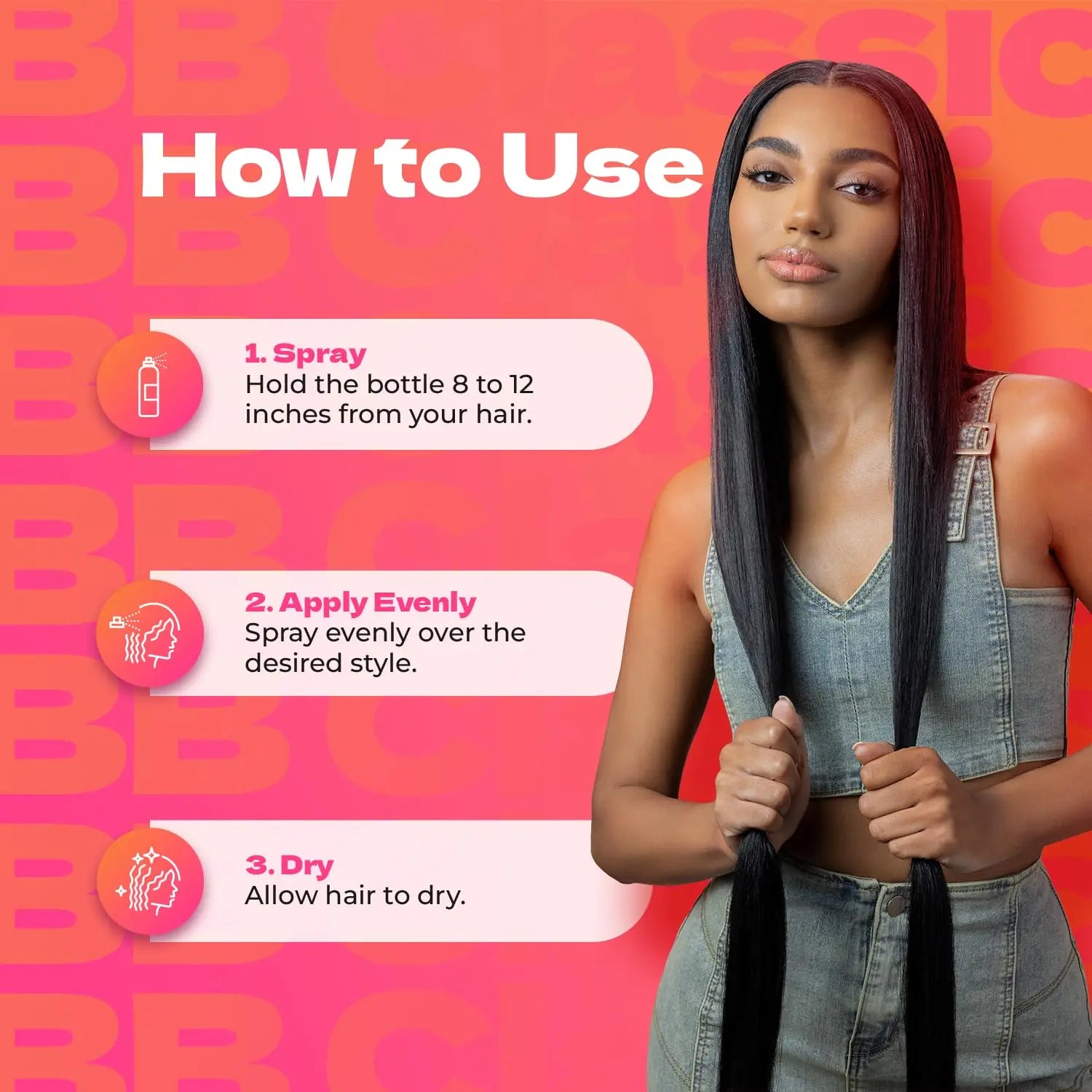 BB Pump It Up Spritz Super 8oz - Fast-Drying, Long-Lasting Hold for Styling, Perfect for Sculpting, and Adding Shine