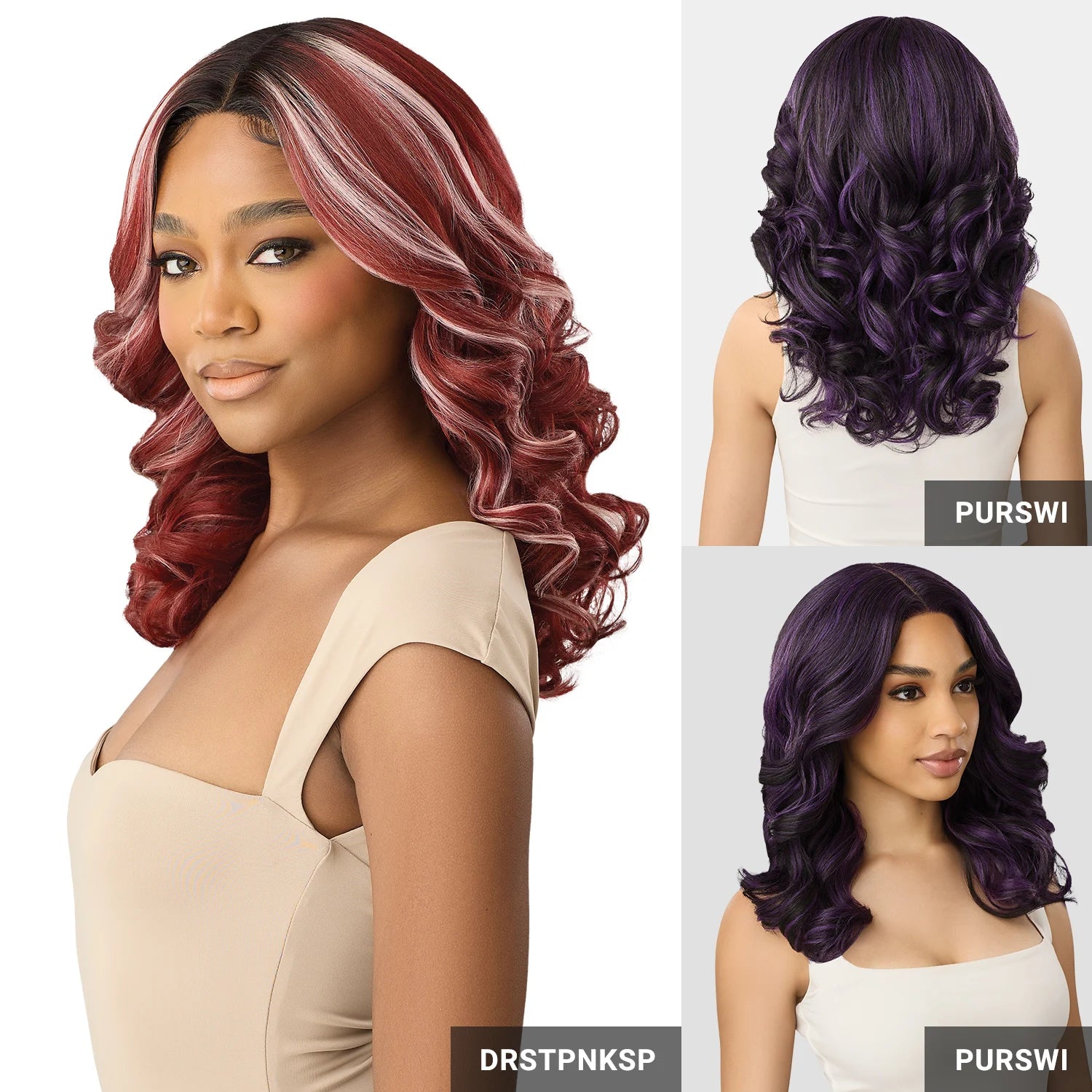 Outre HD Lace Front Synthetic Wig Glueless Chana