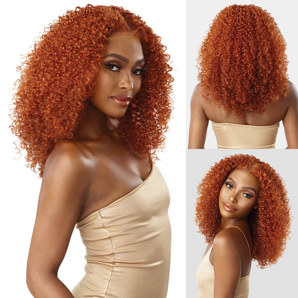 Sensationnel Butta Pre-Cut HD Lace Front Wig Glueless Unit 5 - Tight Curl Style, Soft Texture, Easy & Quick Wear