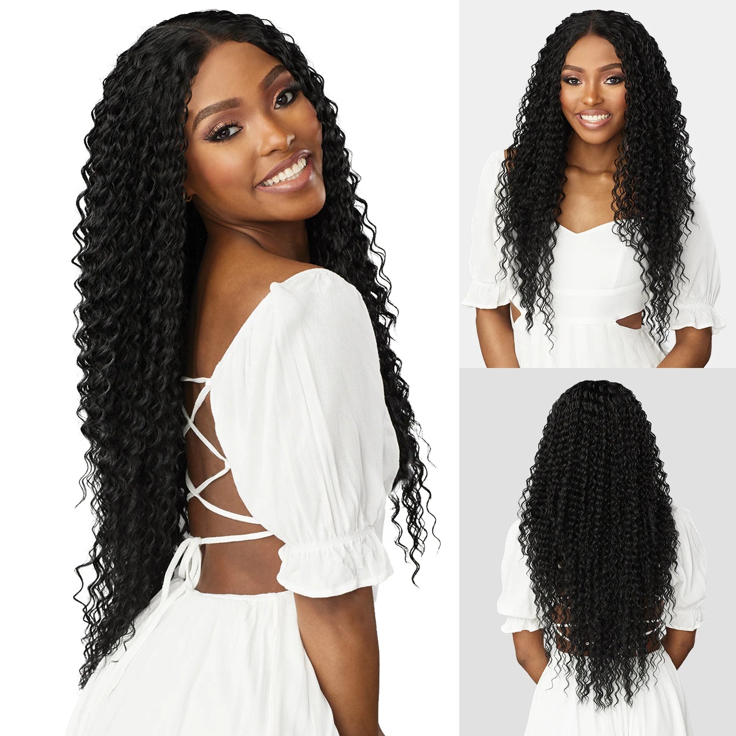 Sensationnel Dashly HD Lace Front Wig Lace Unit 33 – Long, Pre-Plucked, Natural Look, Heat Safe