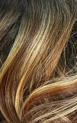 Janet Collection Human Hair Blend HD Lace Front Synthetic Wig 360 Glueless Melt Hand-Tied 13X6 Frontal Part Bata