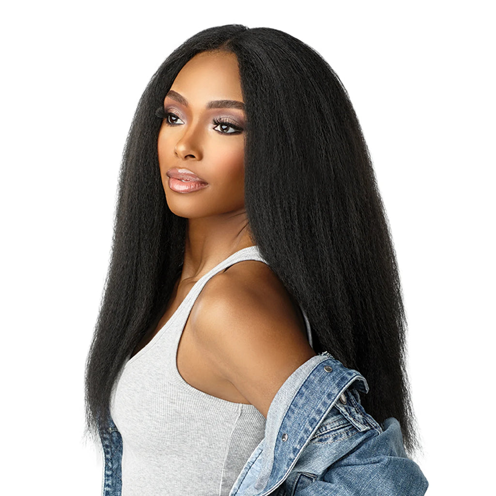 Sensationnel Textured Clip-Ins Synthetic Weave Curls Kinks N Co Miss Independent 18" (9Pcs)