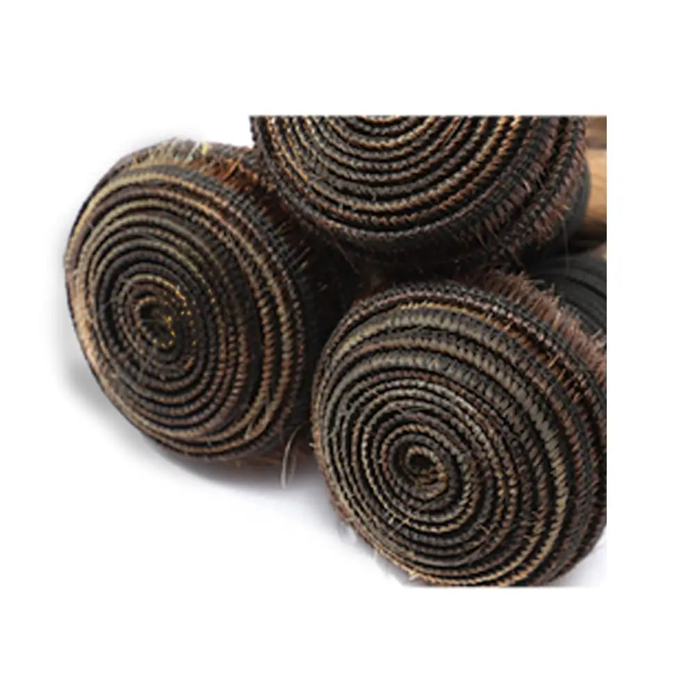 P4/27 Honey Brown Brazilian Hair Bundles Human Hair 30 32 Inch Highlight Body Wave Bundle 100% Brazilian Human Hair For Women