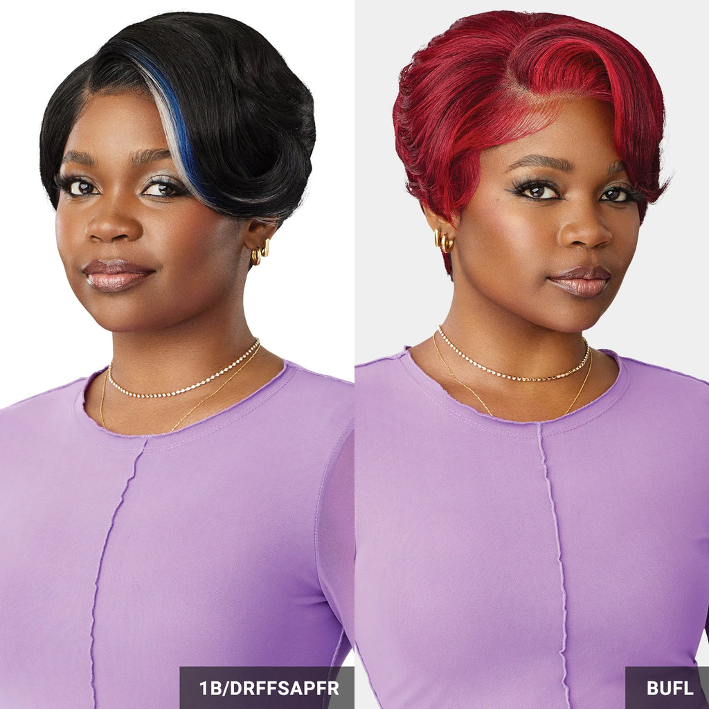 Outre HDLace Frontal Synthetic Wig Perfect Hairline Glueless Fully Hand-Tied 13X4 Swoop Series Swoop12