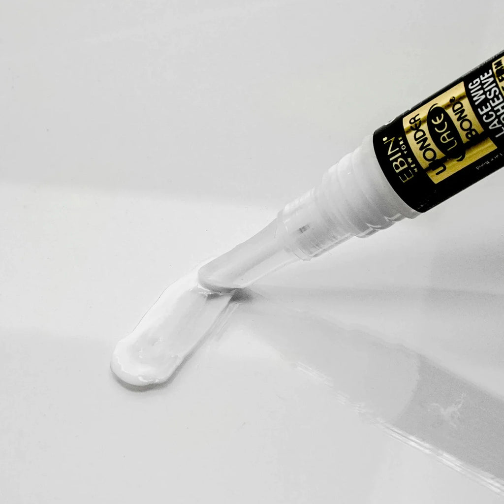 Ebin New York Wonder Lace Bond Lace Wig Adhesive Silicone Pen Type 0.14oz/ 4g - Easy Application, Perfect for Travel & Touch-Ups