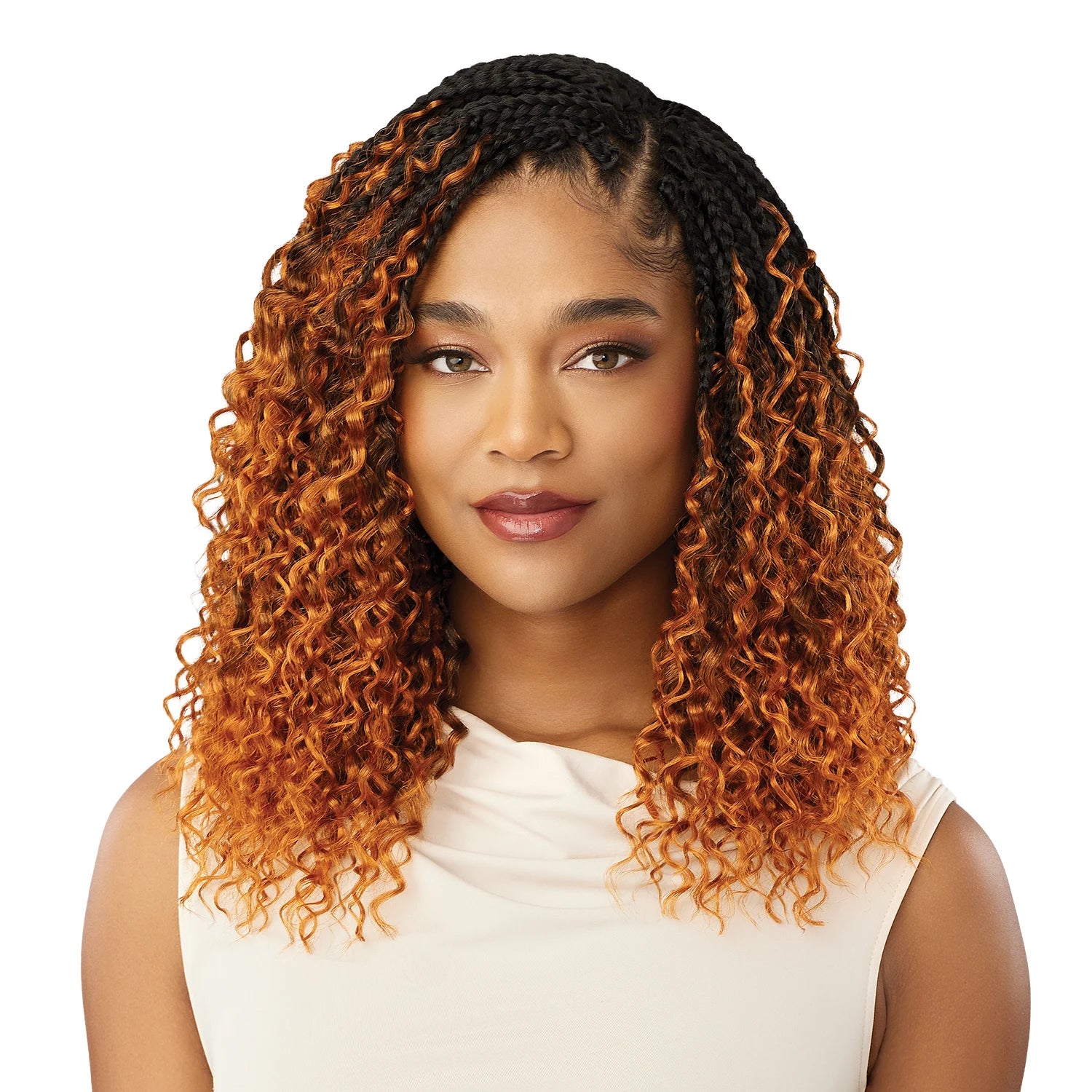 Outre Crochet Braids X-Pression Twisted Up 10X Boho Box Braid 12"13"14"