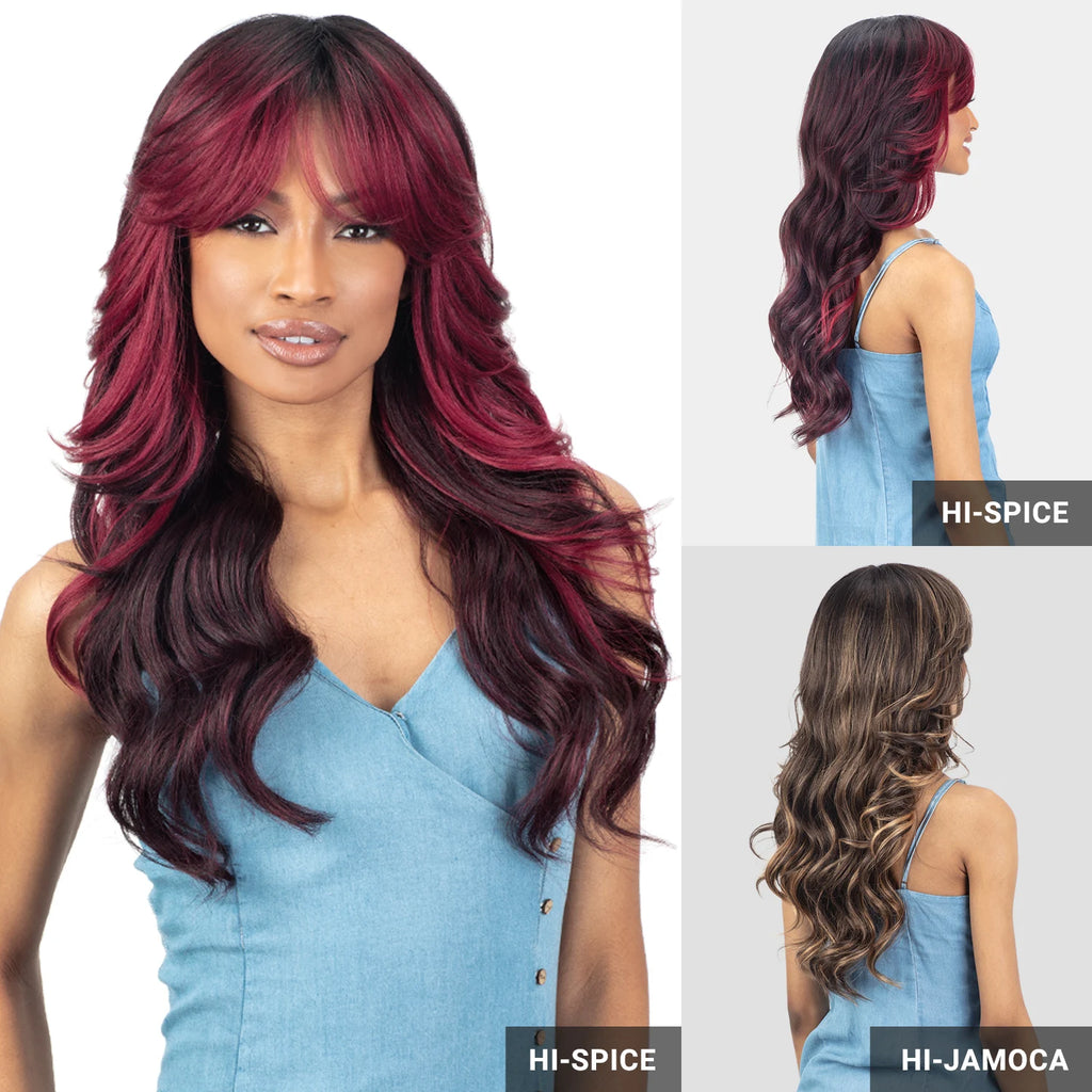 FreeTress Equal Lite Synthetic Wig Curtain Bang 013