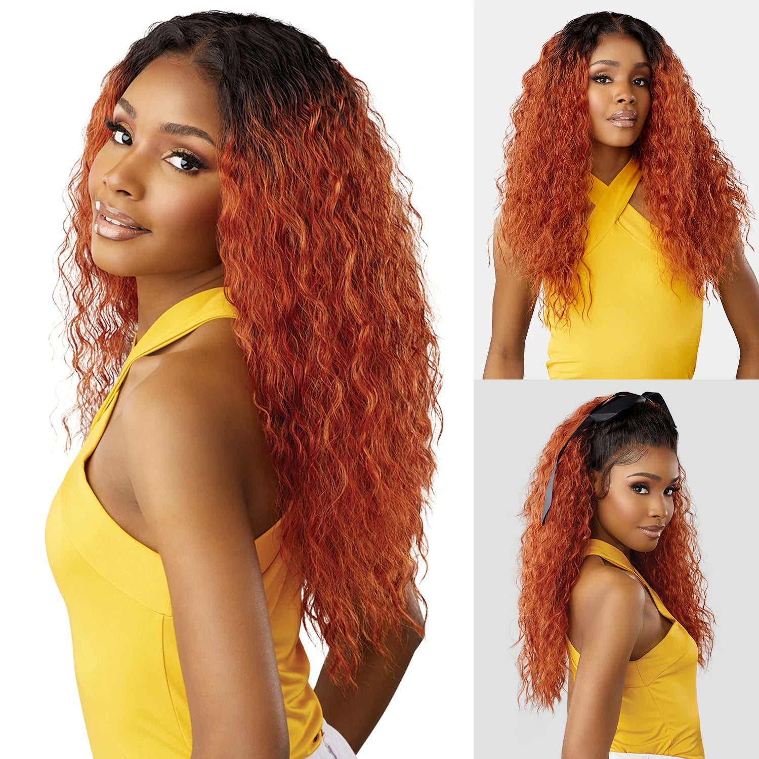 Sensationnel HD Lace Front Synthetic Wig Glueless Butta Pre-Styled Unit 6