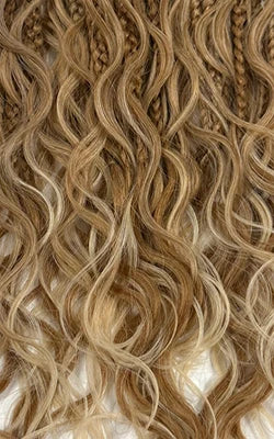FreeTress Synthetic Crochet Braids 3X Bora Bora Braids 12"