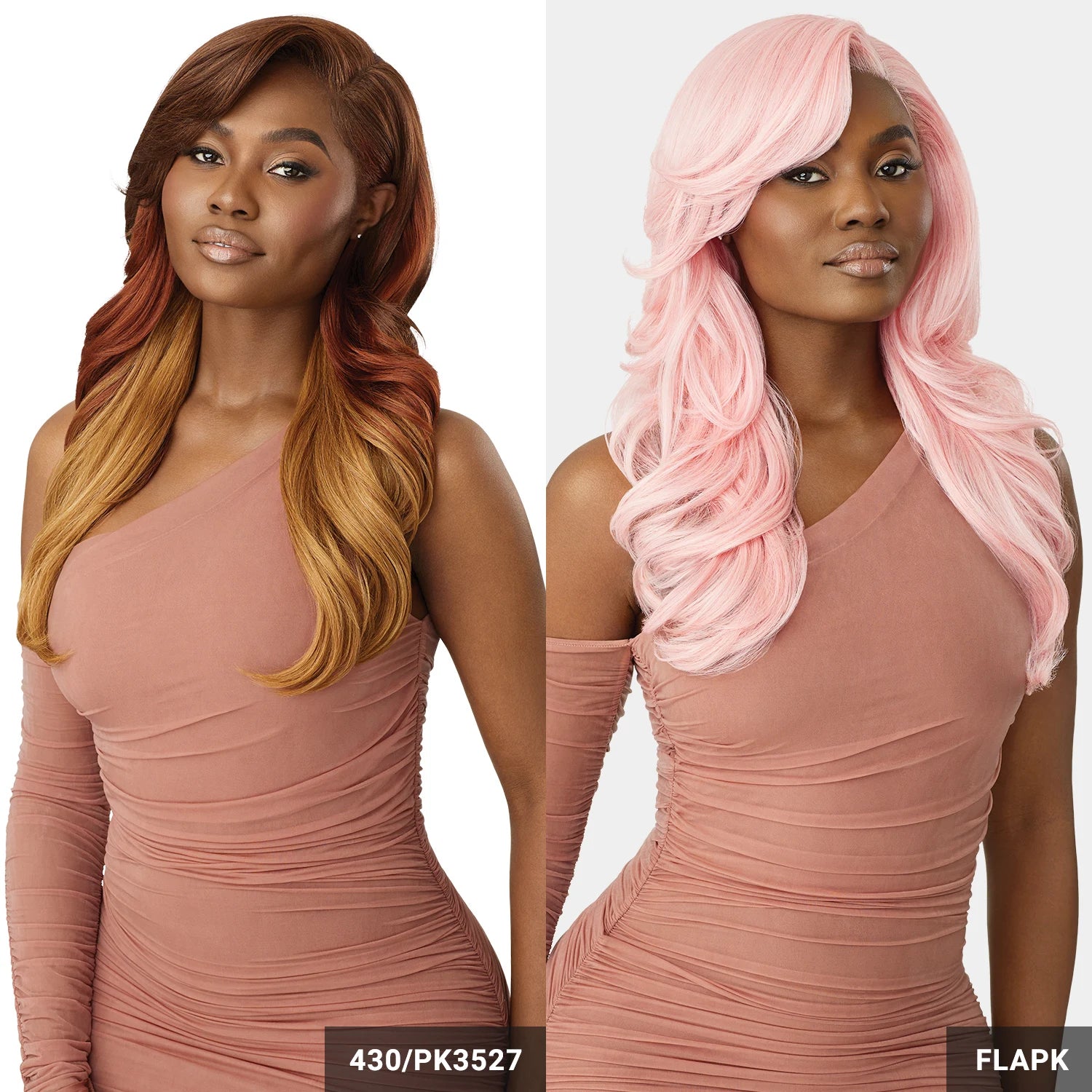 Outre HD Lace Front Synthetic Wig Melted Hairline Glueless Casella