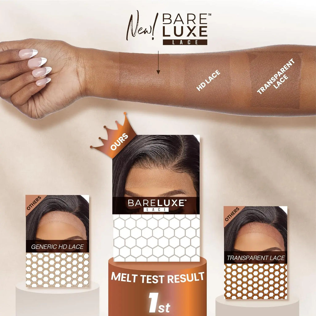 Sensationnel BareLace Glueless Lace Front Wig 13X6 Unit 7 - Long, Secure Glueless Fit, Glueless Comfort, Natural Styling