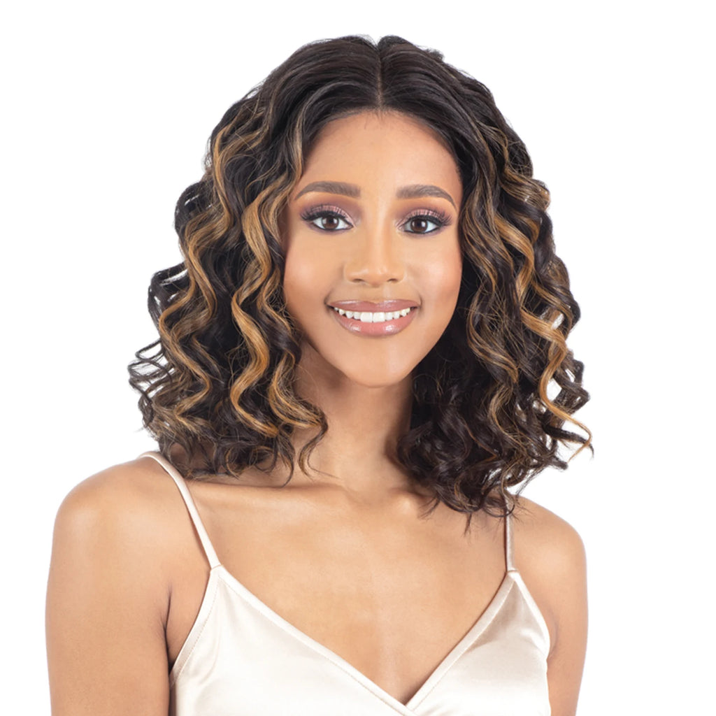 Shake-N-Go Human Hair Blend HD Lace Front Wig Legacy Flora
