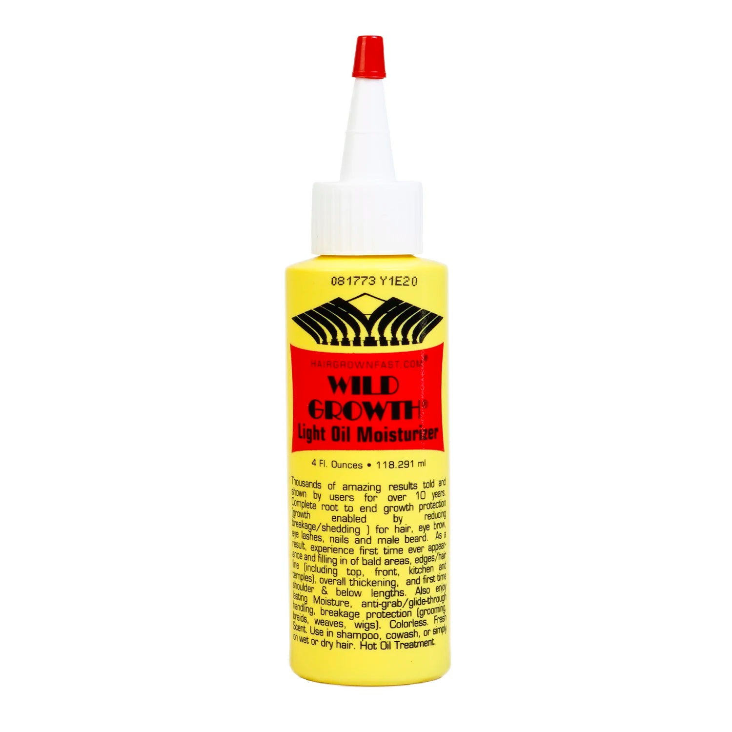 2Pack Deal Wild Growth Light Oil Moisturizer 4oz - Promotes Growth, Nourishes Scalp, Adds Shine & Softness