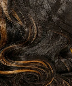 Sensationnel HD Lace Front Synthetic Wig Butta Lace Glueless Vintage Rider - Deep Wave, Crimp Curl