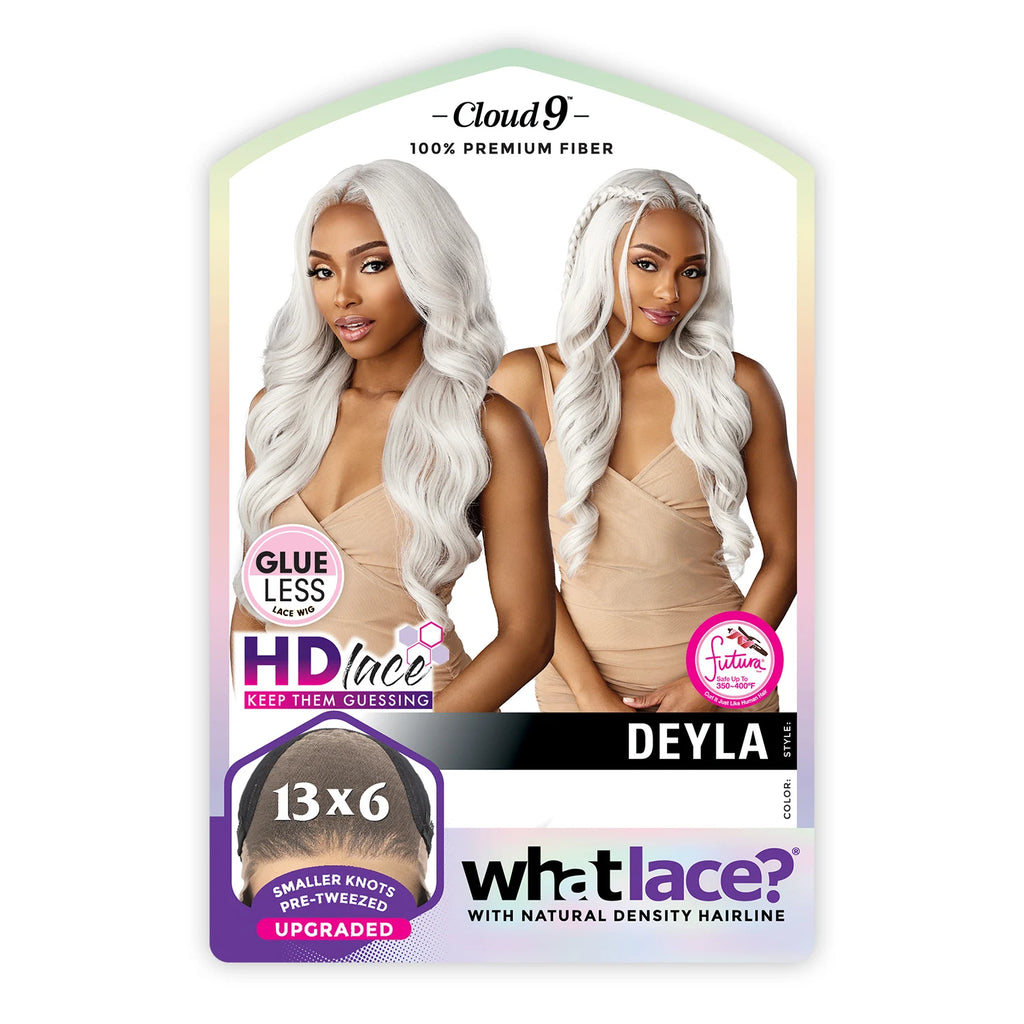 Sensationnel HD Lace Front Synthetic Wig Cloud 9 What Lace Glueless 13X6 Deyla