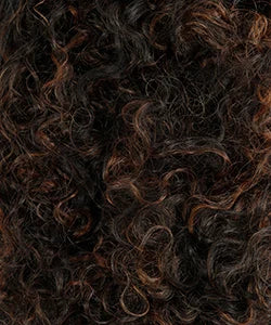 Sensationnel Dashly HD Lace Front Wig Salt N Pepper SP Unit 4 - Lightweight Design, Soft Texture, Effortless Styling