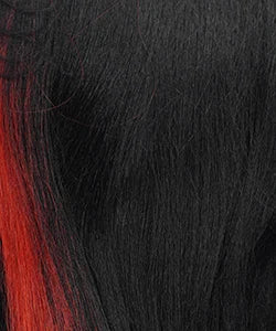 Sensationnel Cloud 9 What Lace Human Hair Blend HD Lace Front Wig Glueless 13X6 Shiyana 14" - Natural Look, Easy Wear