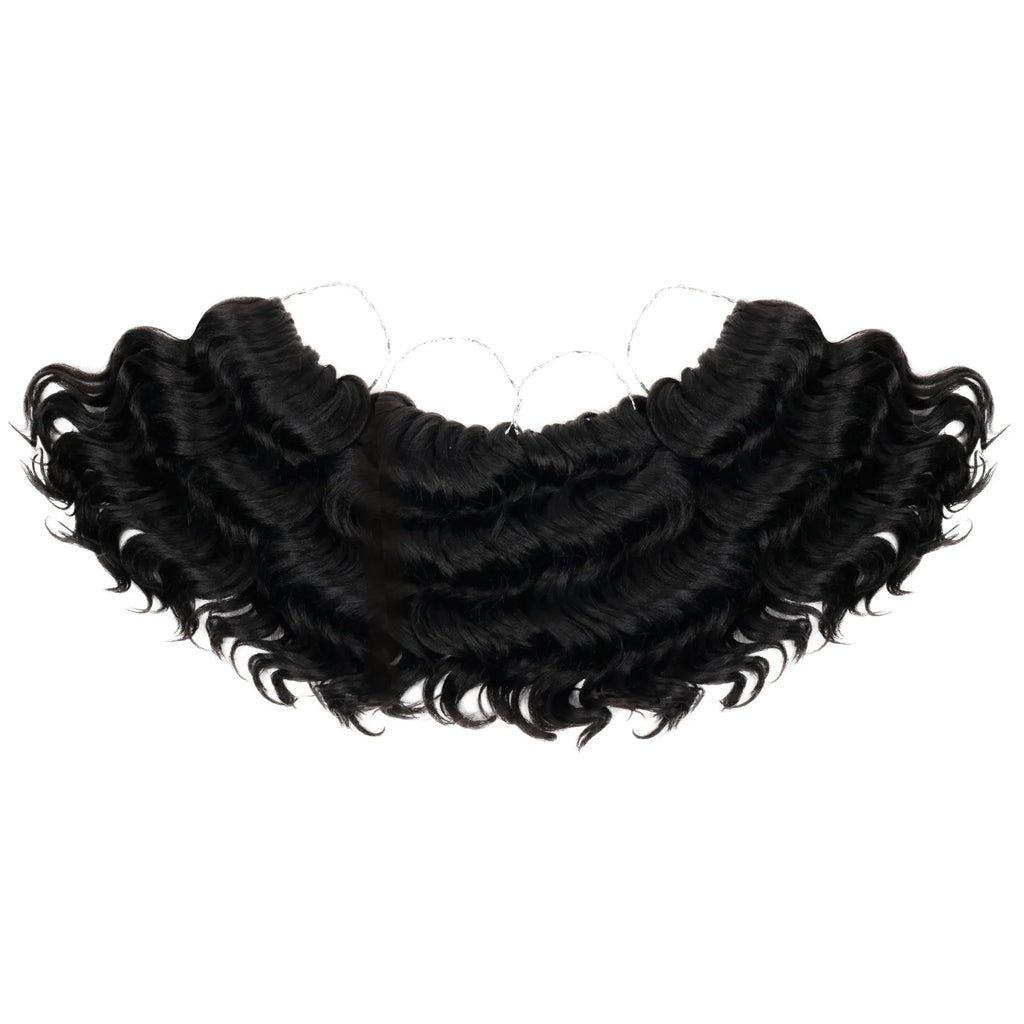 Authentic Curl Crush Synthetic Hair Crochet Braids 8X Value Pack Ocean Wave 8"