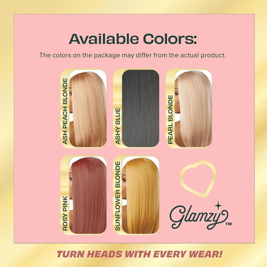 Sensationnel HD Lace Crown Synthetic Wig Glamzy Glueless Hand-Tied Rosy