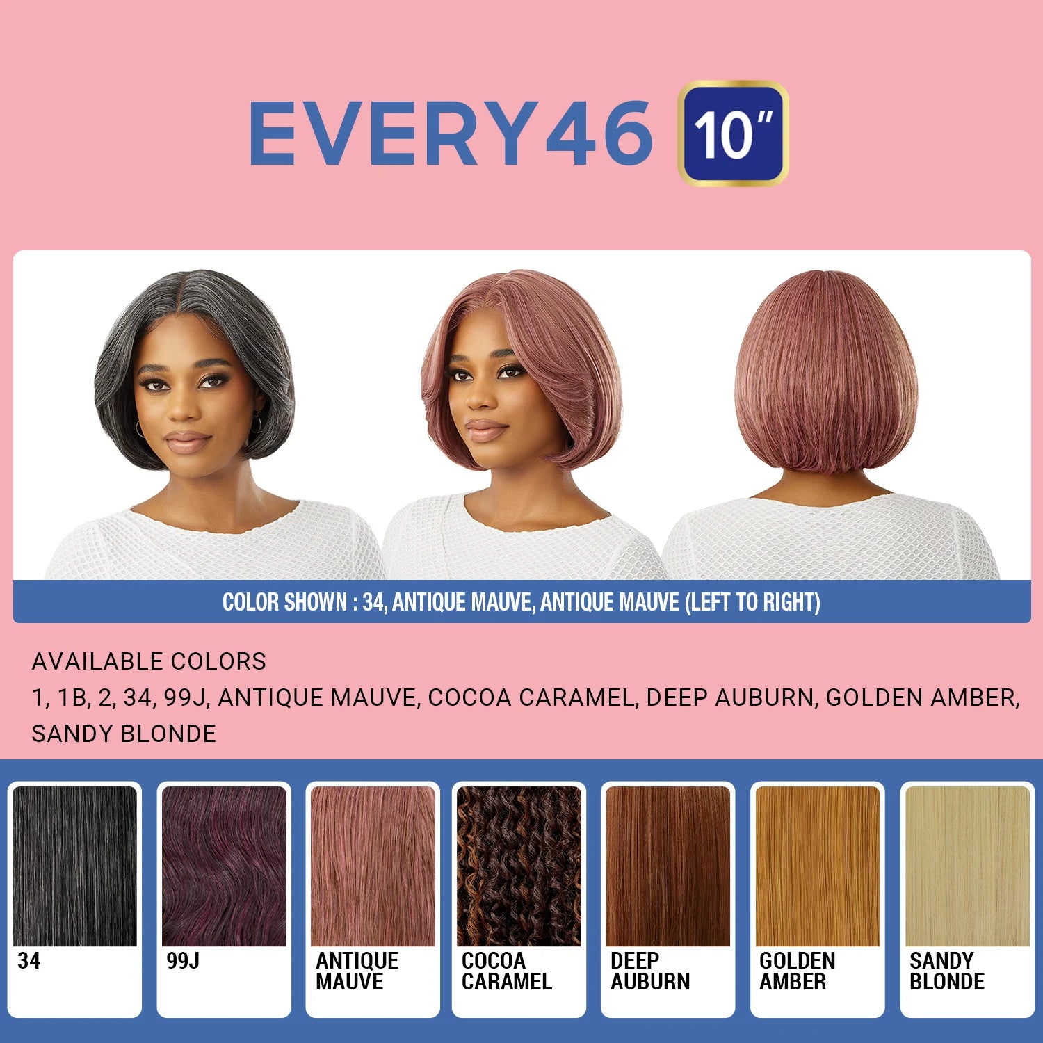 Outre Synthetic HD Lace Front Wig EveryWear Every46