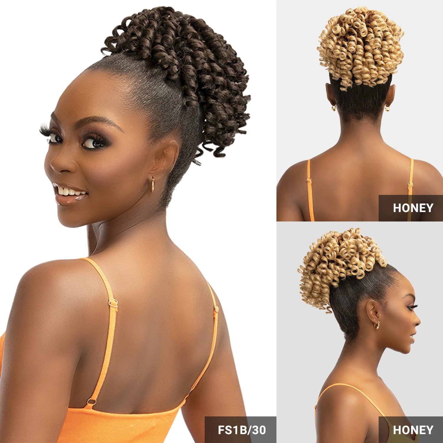 Janet Collection Human Hair Prime Unimix Synthetic Ponytail Remy Illusion Pony Zircon