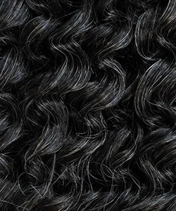 Janet Collection Human Hair Blend Synthetic Weave Remy Illusion Loose 3pcs