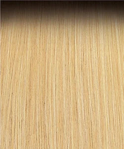 Outre Human Hair Blend HD Lace Front Synthetic Wig Airtied Glueless Fully Hand-Tied 13X4 HHB-Loose Deep 12"