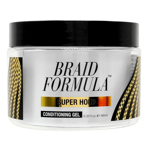 Ebin New York Braid Formula Conditioning Gel Super Hold - Extra Strong Hold, Frizz Control, Long Lasting Braids