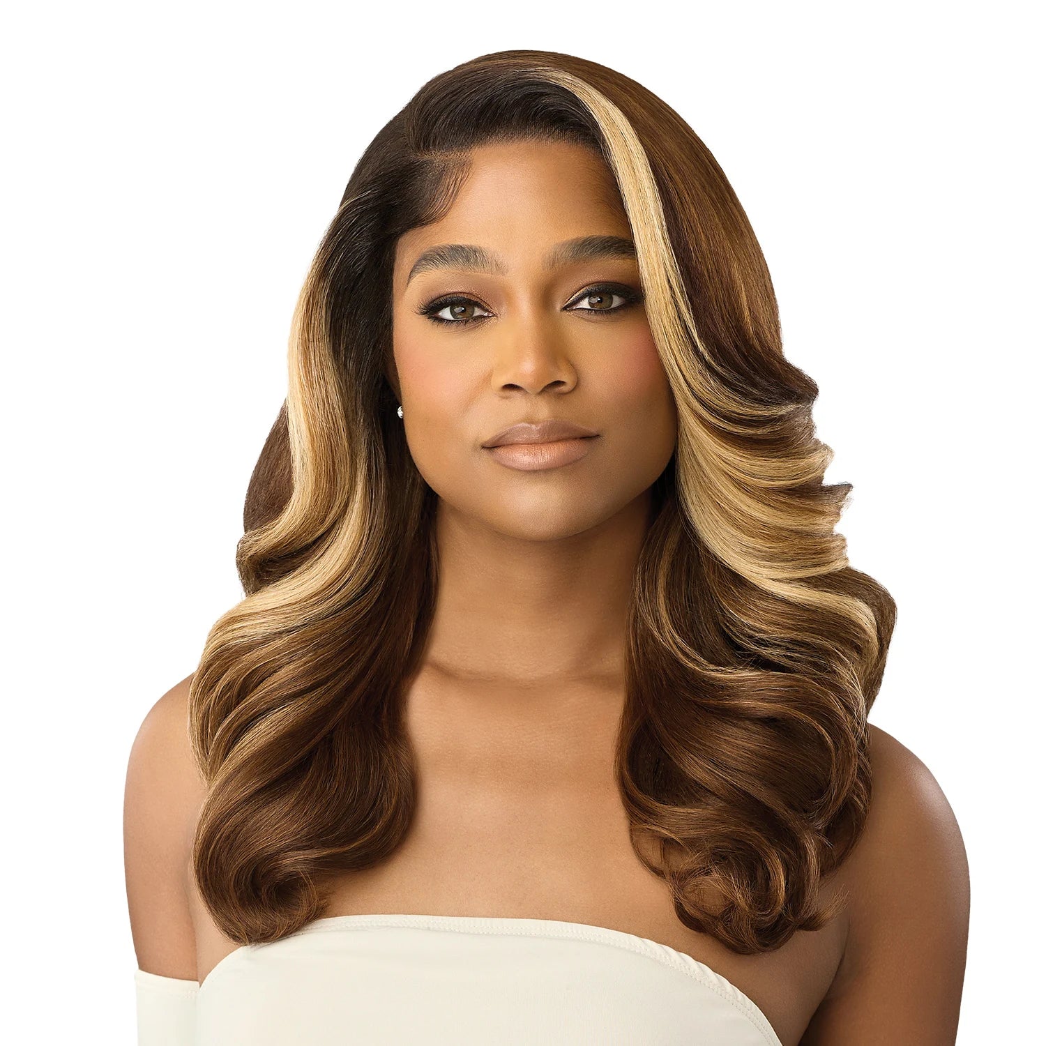 Outre HD Lace Front Synthetic Wig Melted Hairline Glueless MH 109