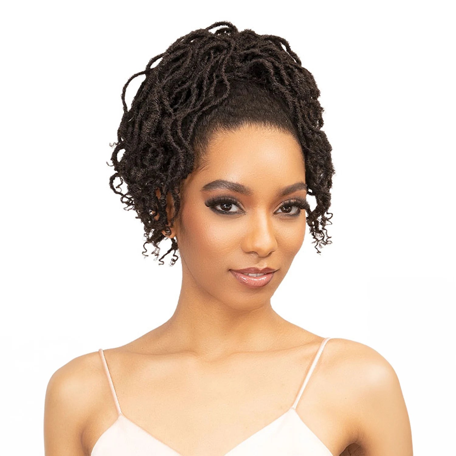 Janet Collection Synthetic Ponytail Remy Illusion Braid Pony Macon