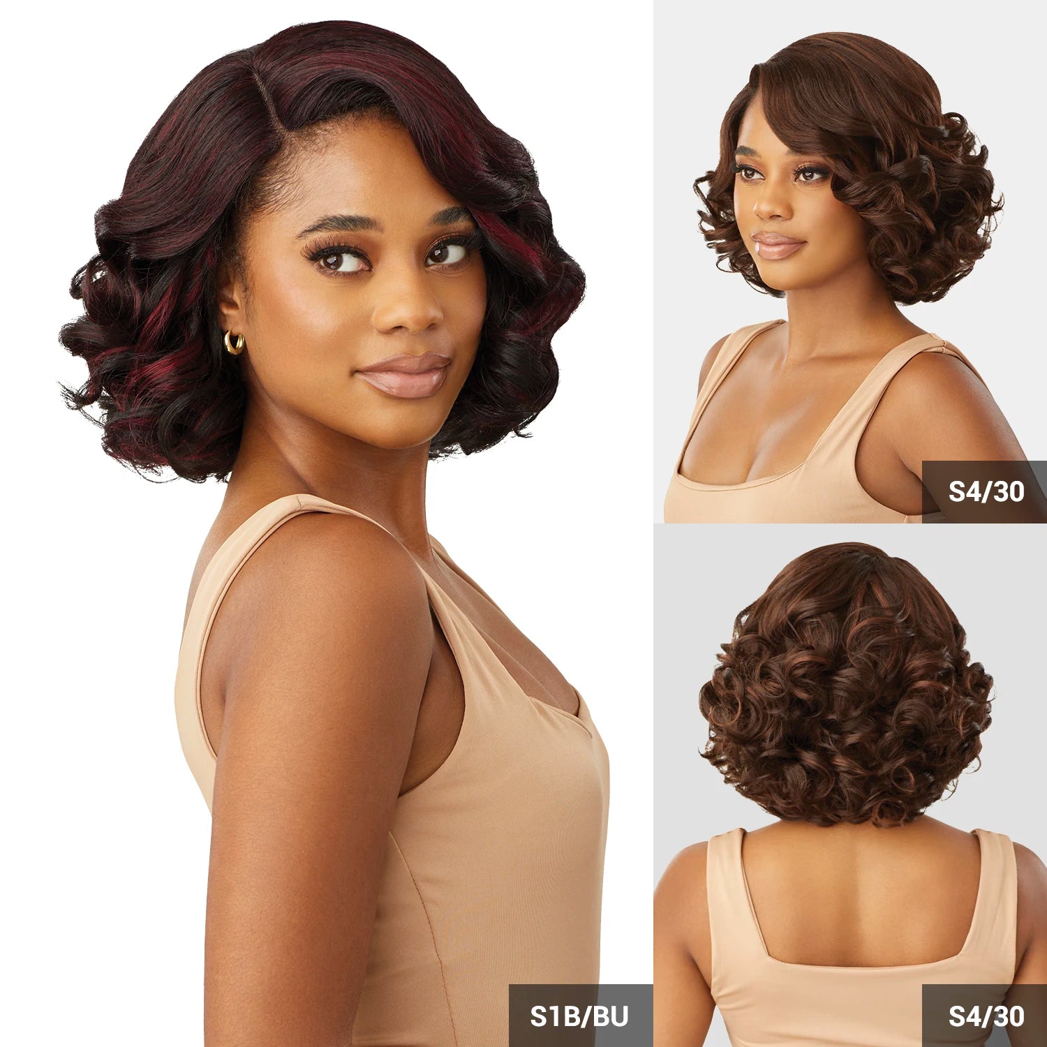 Outre The Daily Synthetic Wig Style N Dash 3" Deep Lace Part Wig Daily 5